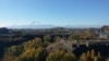 A view of Mount Ararat and the Ararat Plain from the center of Yerevan (file photo).