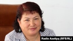 Гульсара Алтынбекова, руководитель департамента миграции по городу Алматы. 9 августа 2010 года.