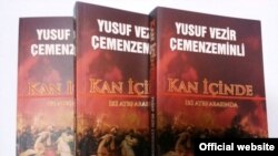 Yusif Vəzir Çəmənzəminlinin “Qan içində. İki od arasında” romanı İstanbul kitab sərgisində. noy2016