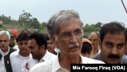 د خېبر پښتونخوا وزير اعلا پروېز خټک
