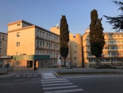 Італійський шпиталь в Урбіно, в якому допомагали українські лікарі