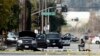 Машина, использовавшаяся подозреваемыми при организации стрельбы в Калифорнии 