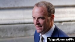 British Foreign Secretary Dominic Raab