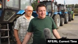 Алексей Волченко, лидер участников "тракторного марша", направлявшегося в Москву