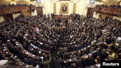 The Egyptian parliament chose the constitutional panel's members on March 24. 