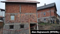 Kuća u kojoj je zapaljeno 57 osoba u Višegradu