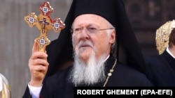 Ecumenical Patriarch Bartholomew of Constantinople (file photo)