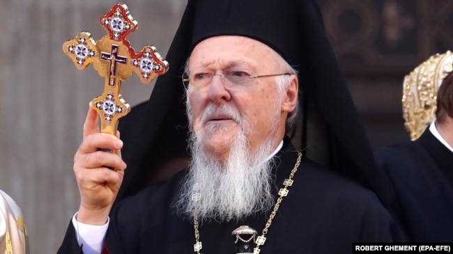 Вселенський патріарх Варфоломій I, 25 листопада 2018 року