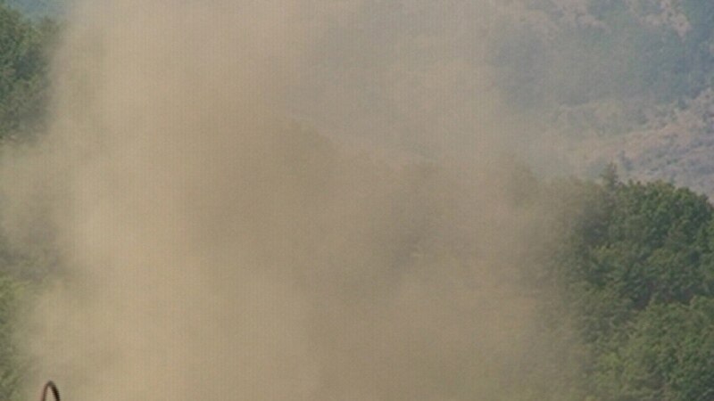 Пожар во трафостаницата во Осломеј пред посетата на Ковачевски и Бектеши