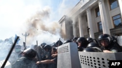 Сутички біля Верховної Ради України, 31 серпня 2015 року