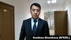 Адвокат Бауыржан Азанов. Астана, 7 шілде 2016 жыл.