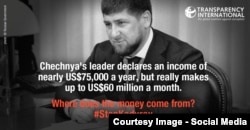 Ахмат Кадыров на сайте TRANSPARENCY INTERNATIONAL