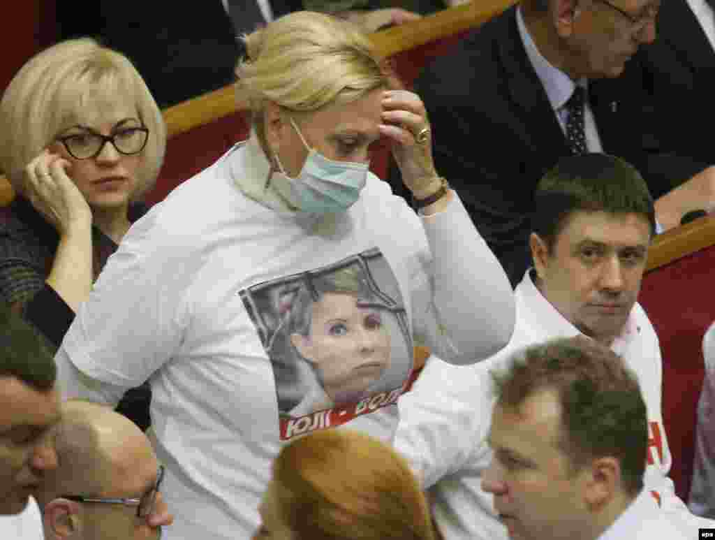 Верховная Рада Украины 21 ноября не поддержала ни один из шести законопроектов, которые позволили бы осуждённой Юлии Тимошенко, экс-премьеру страны, выехать на лечение за границу. Оппозиция встретила такое решение парламента криками «Позор!». На улицы Киева вышли сотни людей, выражая протест властям, которые отказались от соглашения о свободной торговле с Европейским союзом. Освобождение Тимошенко для отправки её на лечение за границу было условием, поставленным ЕС перед Киевом для того, чтобы 28 ноября в Вильнюсе состоялось подписание соглашения об ассоциации Украины с Евросоюзом и о создании зоны свободной торговли с ЕС.