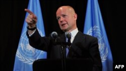 William Hague, Ministër i Jashtëm i Britanisë