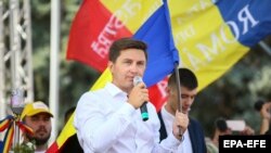 Deputatul român Constantin Codreanu la Chișinău, la 1 septembrie 2018