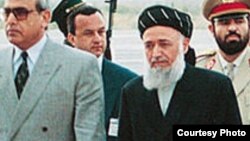 برهان الدین ربانی، رئیس پیشین شورای عالی صلح افغانستان که در نتیجه یک انفجار در کابل کشته شد.