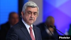 Президент Армении Серж Саргсян (архив)