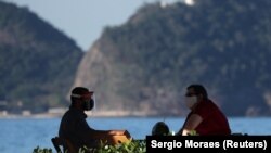 Kopakabana, Rio de Žaneiro, BRazil, jul 2020. 