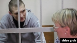 Максим Панфилов в суде, архивное фото