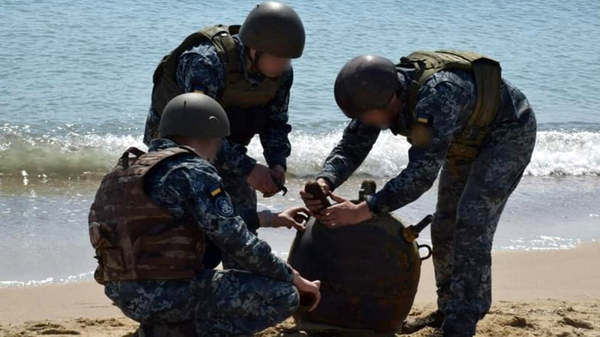 ОК «Південь» попереджає про мінну небезпеку на півдні через шторм на Чорному морі