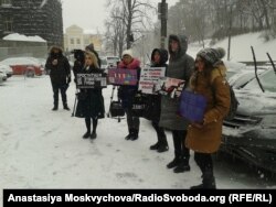 Контрмітинг за впровадження «шведської моделі» регулювання секс-послуг. Київ, 1 березня 2018 року