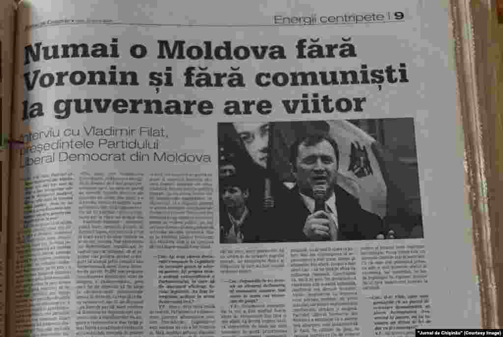 &quot;Jurnal de Chişinău&quot;, 25 martie 2008