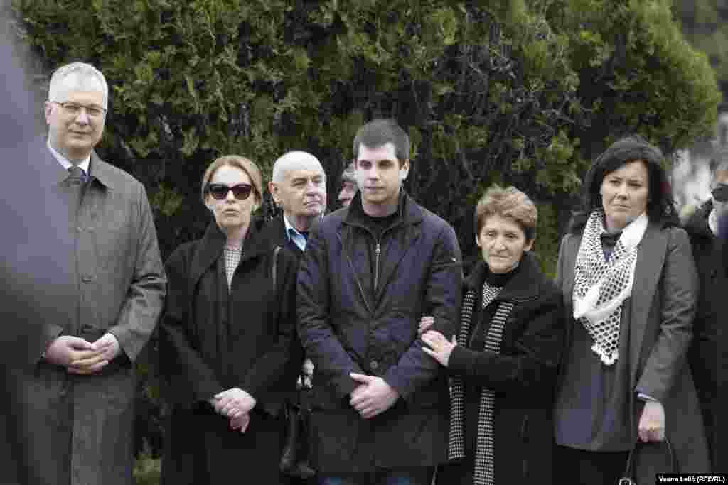 Dragan Šutanovac i porodica ubijenog premijera