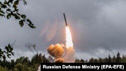 Радник міністра внутрішніх справ Антон Геращенко повідомив, що йдеться про ракети комплексу «Іскандер» (фото ілюстраційне)