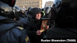 آرشیف، تظاهرات در روسیه