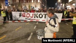 Protest u Beogradu, 2. novembar
