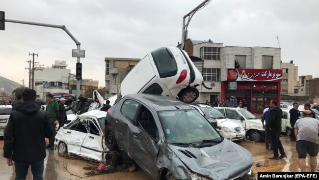 Heavy Flooding In Iran Leaves Dozens Dead