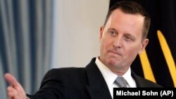 Richard Grenell will act in his new role concurrently with his current post as ambassador to Berlin.