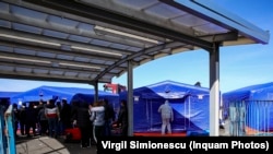 Romania - Vama Nădlac, după ce s-au închis granițele , 16 martie 2020