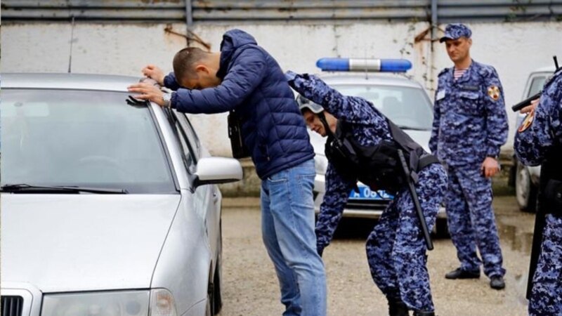 В Крыму росгвардейцы соревновались в «профессиональном мастерстве» задержаний