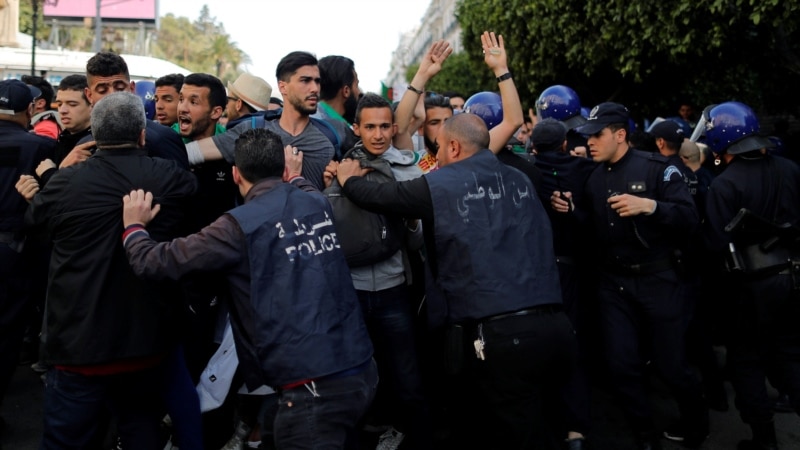 Demonstracije i sukobi tokom izbora u Alžiru 