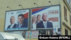 Na predizbornim plakatima se ne pominje ekonomija, Banjaluka, septembar 2018.