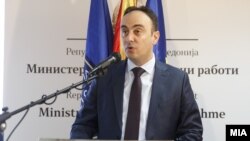 Архивска фотографија- техничкиот министер за внатрешни работи на Северна Македонија Наќе Чулев