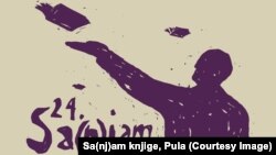 Plakat Sajma knjiga u Puli