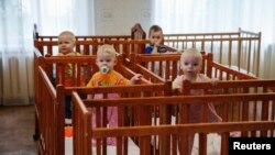 Дитячий будинок, евакуйований у Краматорськ, 30 серпня 2014 року