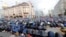 Muslims attend an Eid al-Adha mass prayer near Moscow's grand mosque. (file photo)