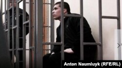Редван Сулейманов на суді в Сімферополі. Січень 2018 року