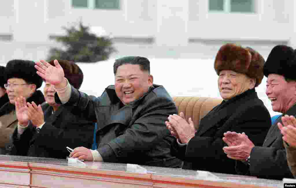 Kim Jong Un at the opening of Samjiyon. On December 2, North Korea&rsquo;s government announced a &ldquo;year-end limit&rdquo; for the United States to decide &ldquo;what Christmas gift&rdquo; it would receive. In April 2019, North Korea&rsquo;s state media reported that Kim would wait until the end of 2019 for Washington to change its approach to nuclear negotiations with Pyongyang. &nbsp;