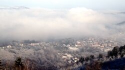 Oblaci nad Sarajevom. Zabilježeno 15. aprila 2020.