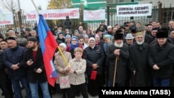 Митинг ингушей против соглашения о границе с Чечней, Магас, 31 октября 2018 года 