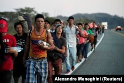 Migranti na putu iz Meksika ka SAD (januar 2019)