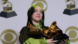 18 жастағы поп жұлдыз Билли Айлиш - Grammy үздігі