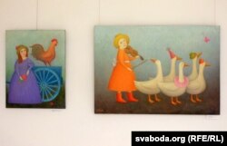 Натальля Іванова, карціны «Марачы пра далёкія краіны», «Гусі мае, гусі»