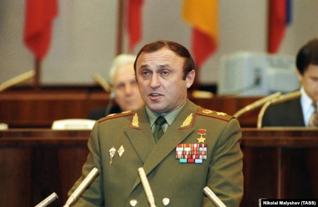 Министр обороны РФ Павел Грачев, 1992 год