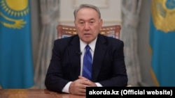 Kazakh President Nursultan Nazarbaev (file photo)