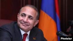 Председатель Национального Собрания Армении Овик Абрамян.